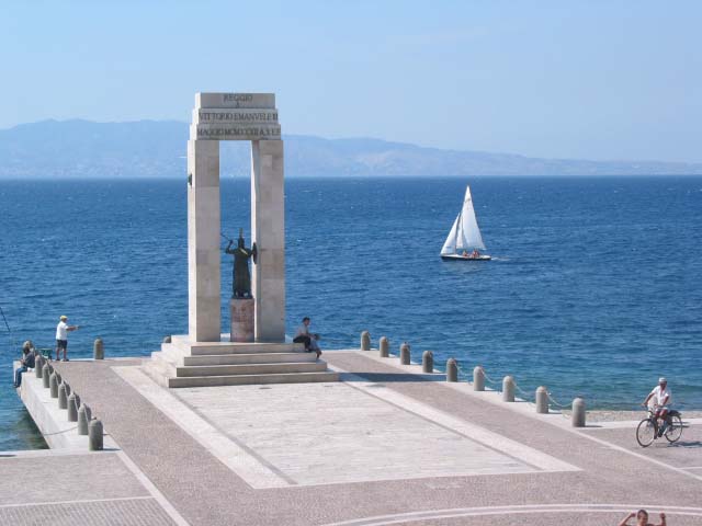 Reggio Calabria facing Sicily