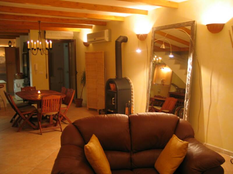 dining room zone - villa rental - Villetta Mimma Vittoria - Gioia Tauro - Calabria - Italy      