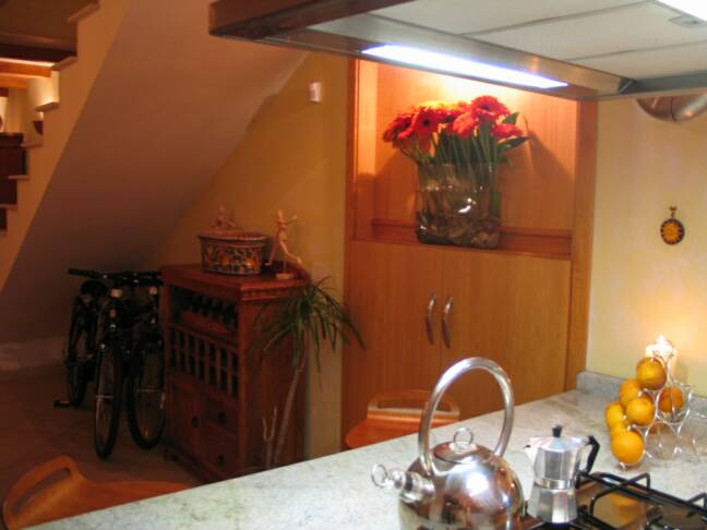 kitchen - well lit hob  - villa rental - Villetta Mimma Vittoria - Gioia Tauro - Calabria - Italy