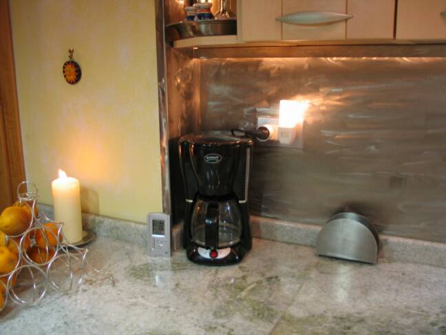 Kitchen - coffee maker  - villa rental - Villetta Mimma Vittoria - Gioia Tauro - Calabria - Italy