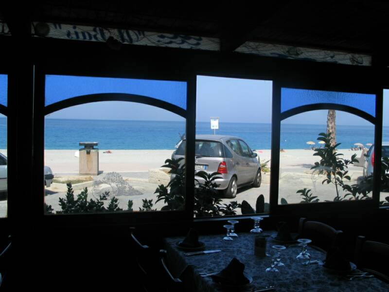 scilla - U Bais Restaurant on the beach - 25 min drive from villetta mimma vittoria 